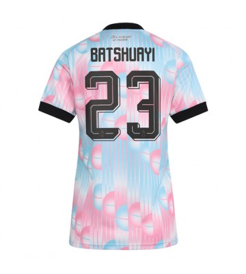 Belgien Michy Batshuayi #23 Replika Bortatröja Damer VM 2026 Kortärmad